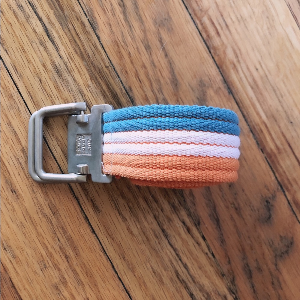 Orange and Blue Belt